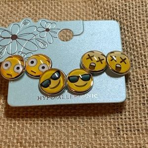 ✨NEW✨ Emojis Earrings. Hypoallergenic.